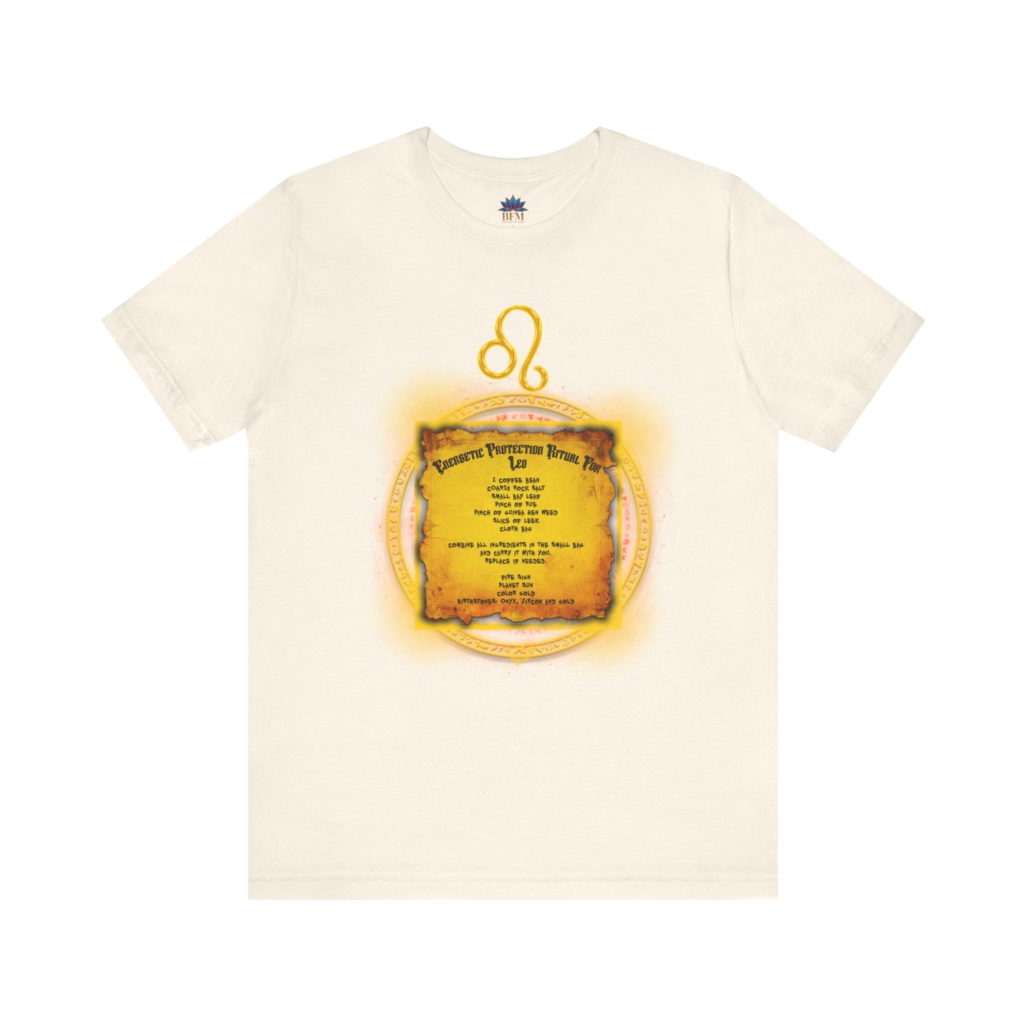LEO ENERGETIC RITUAL TEES - Brazilian Folk Magik