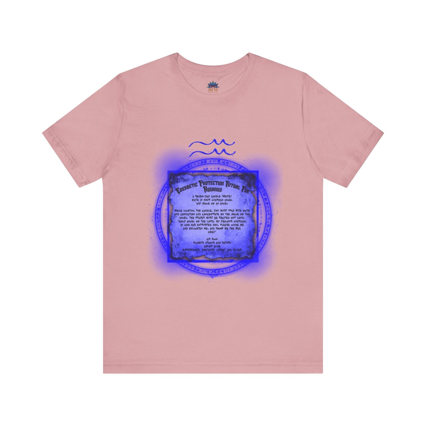 AQUARIUS ENERGETIC RITUAL TEES - Brazilian Folk Magik