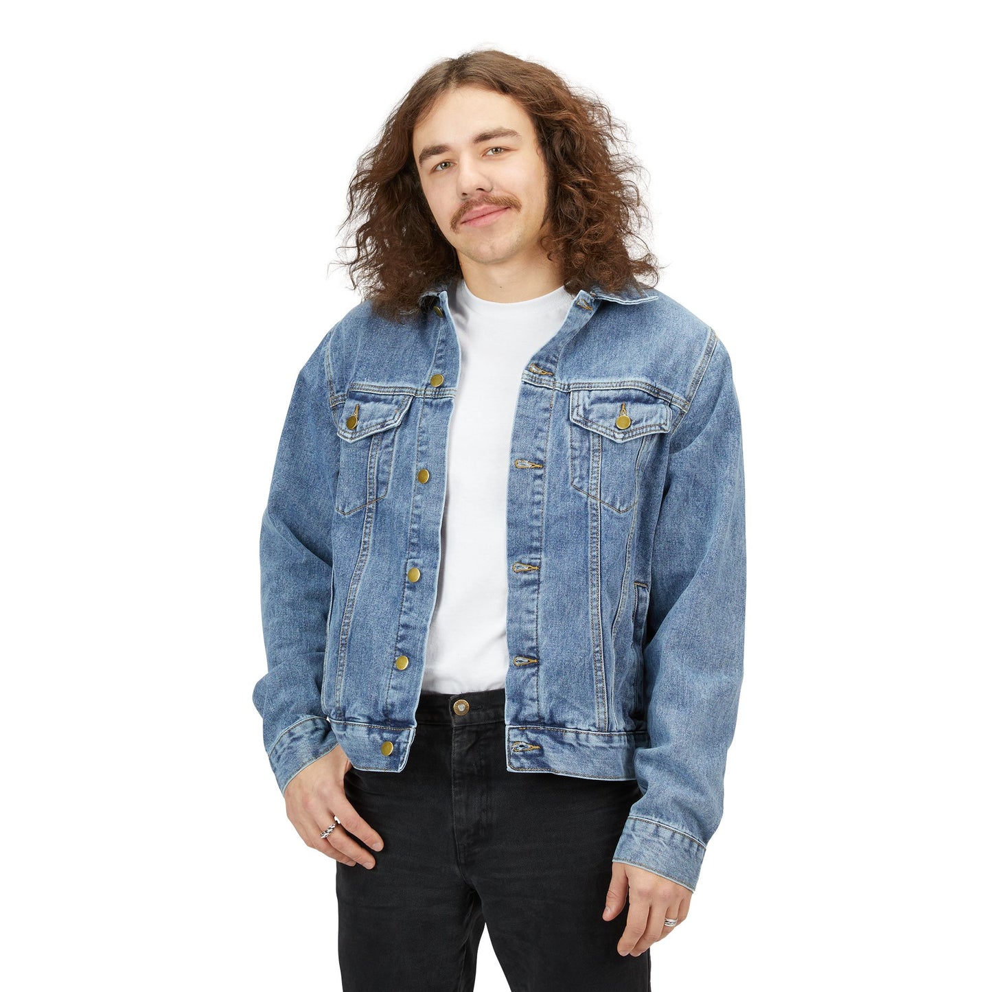 Lit Heart, Denim Jacket