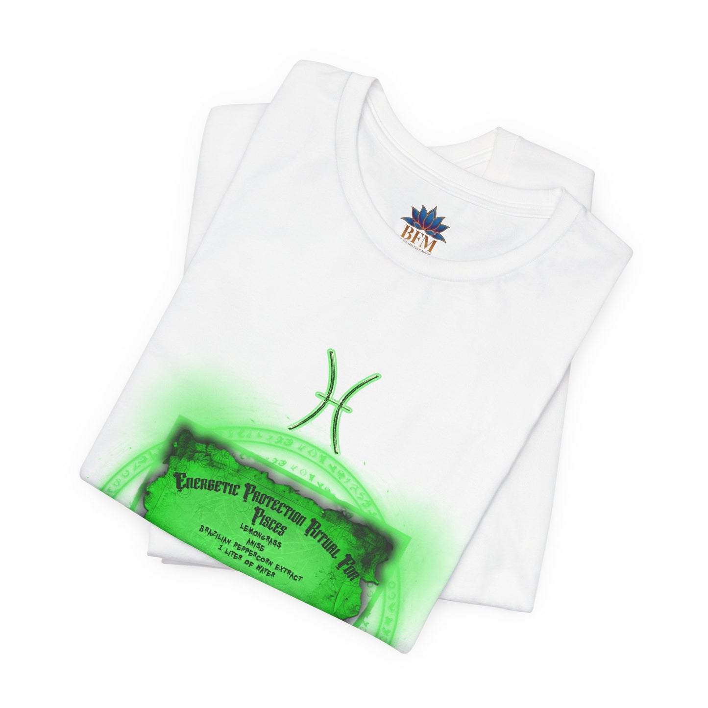 PISCES ENERGETIC RITUAL TEES - Brazilian Folk Magik