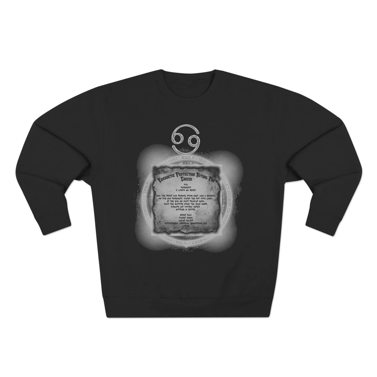 Cancer Protection Ritual Graphic Sweatshirt - Brazilian Folk Magik