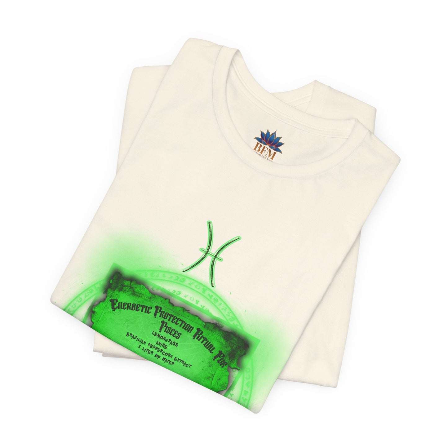 PISCES ENERGETIC RITUAL TEES - Brazilian Folk Magik