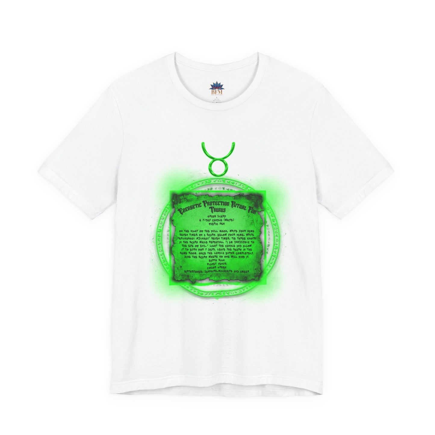 TAURUS ENERGETIC RITUAL TEE - Brazilian Folk Magik