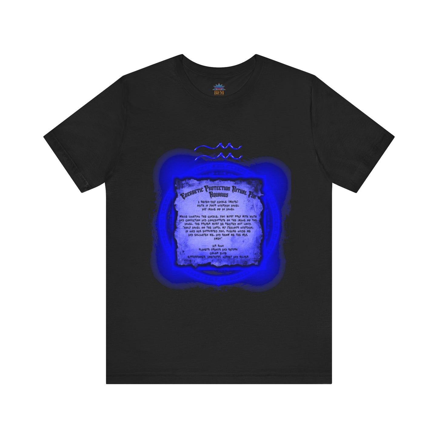 AQUARIUS ENERGETIC RITUAL TEES - Brazilian Folk Magik