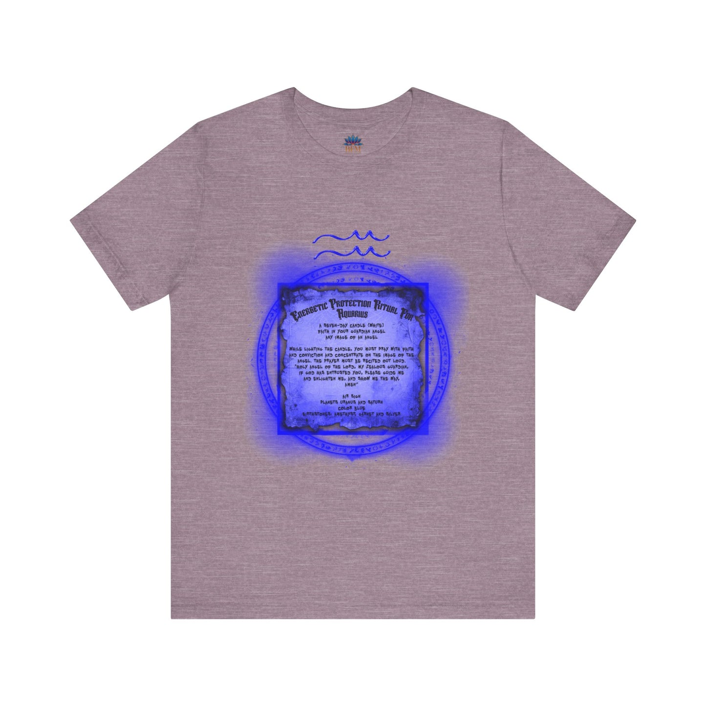 AQUARIUS ENERGETIC RITUAL TEES - Brazilian Folk Magik