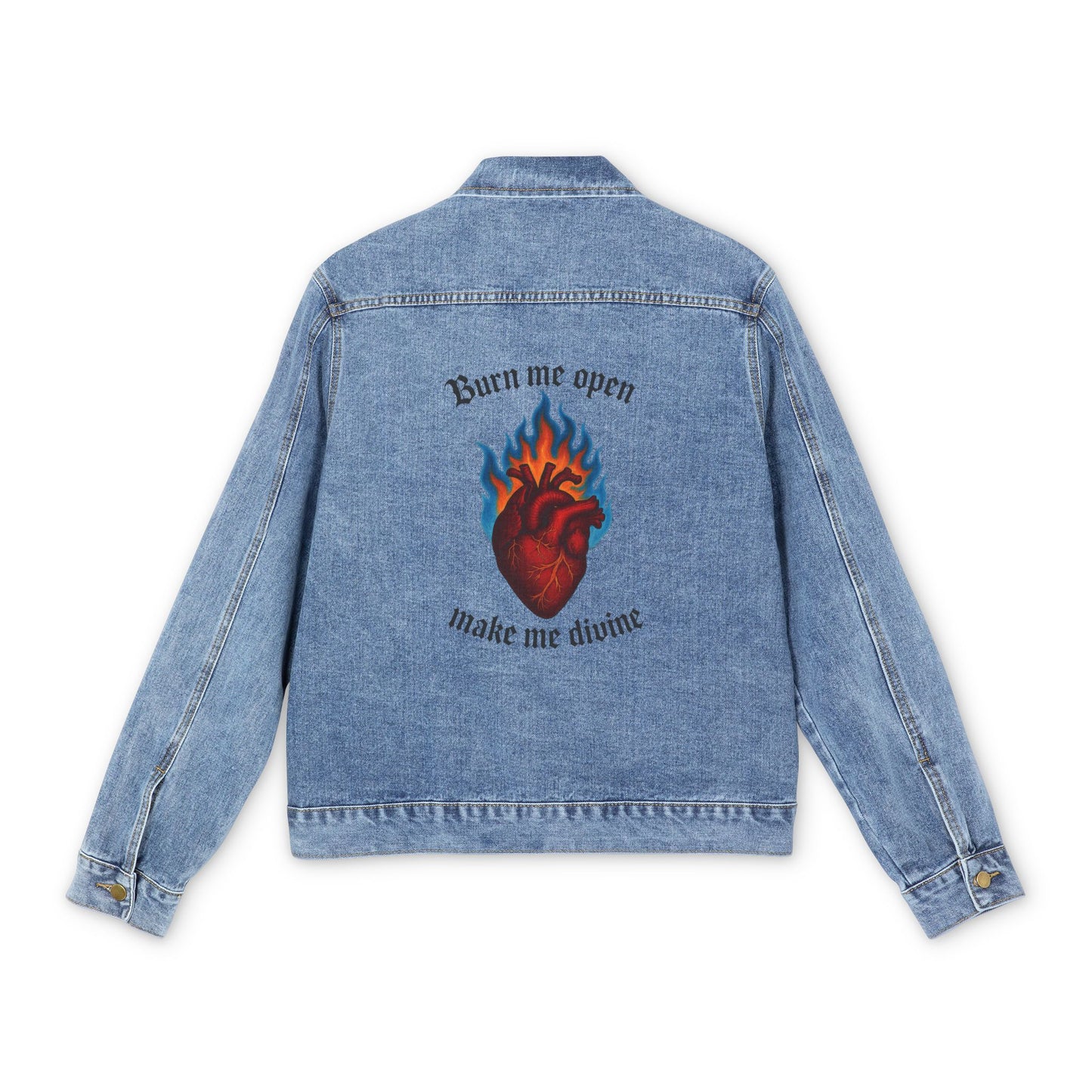 Lit Heart, Denim Jacket