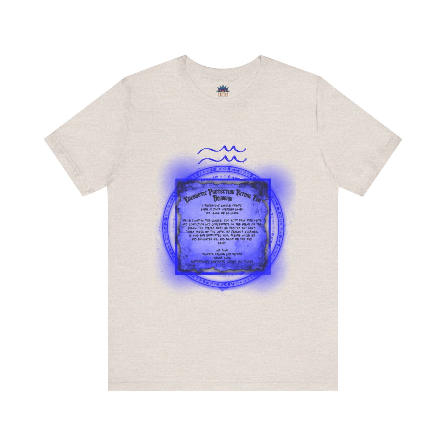 AQUARIUS ENERGETIC RITUAL TEES - Brazilian Folk Magik
