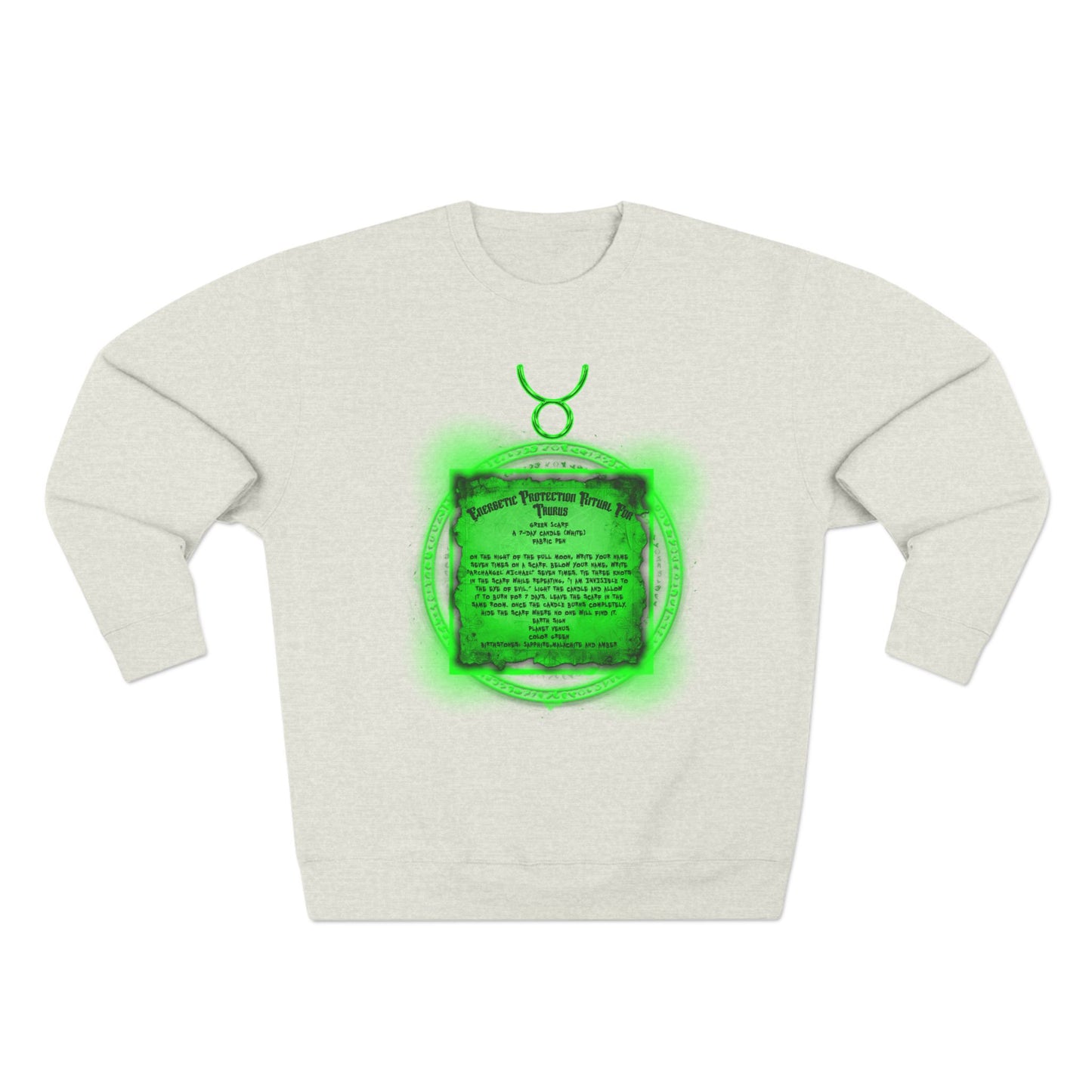 Taurus Protection Ritual Graphic Sweatsirt - Brazilian Folk Magik