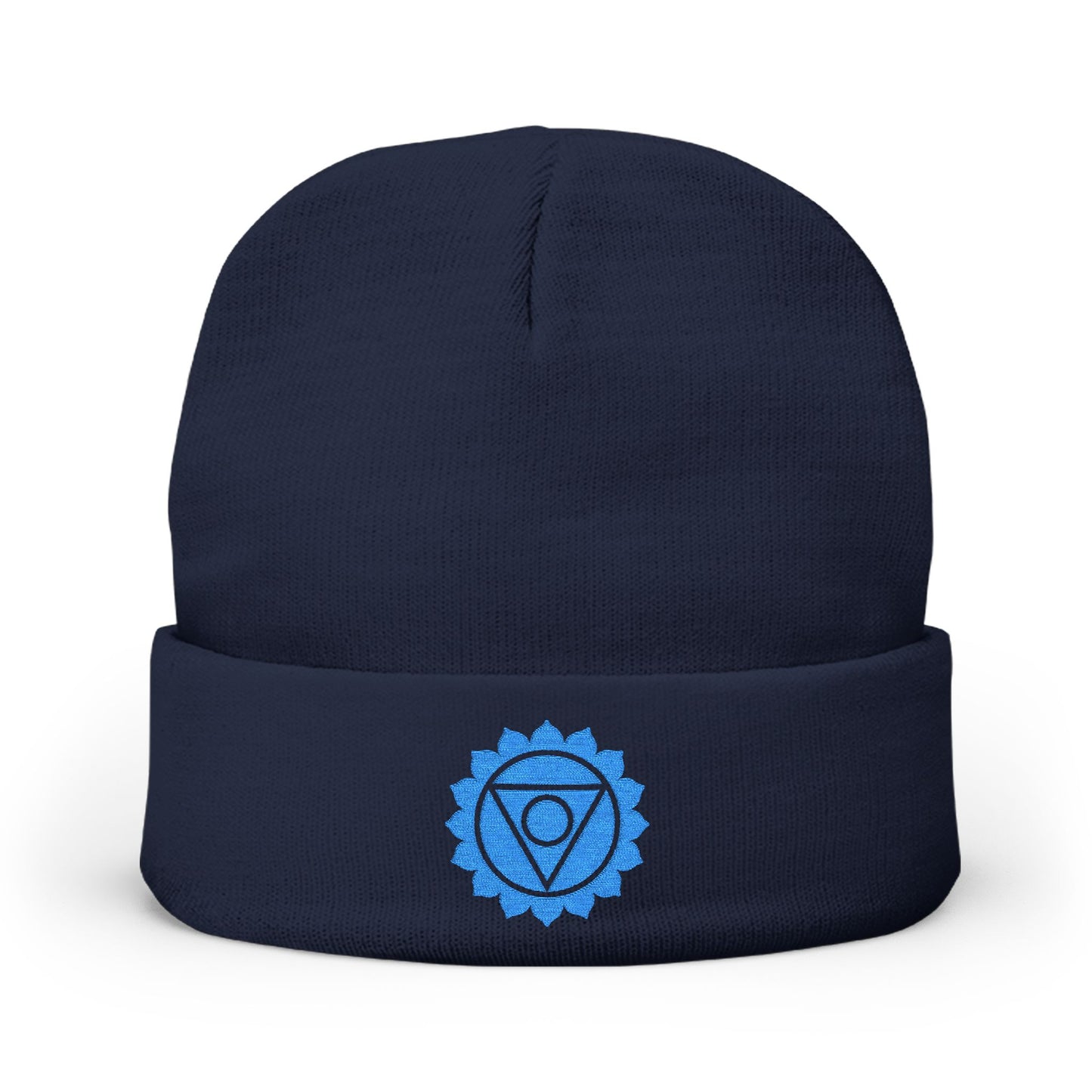 Boho Embroidered Knit Beanie Throat – SPE∆K