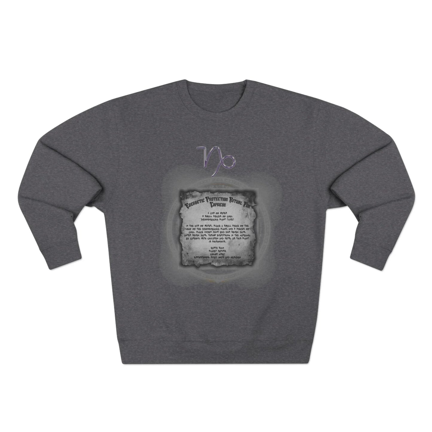 Capricorn Protection Ritual Graphic Sweatshirt - Brazilian Folk Magik