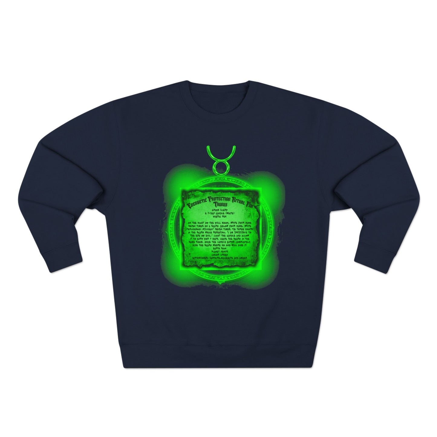 Taurus Protection Ritual Graphic Sweatsirt - Brazilian Folk Magik