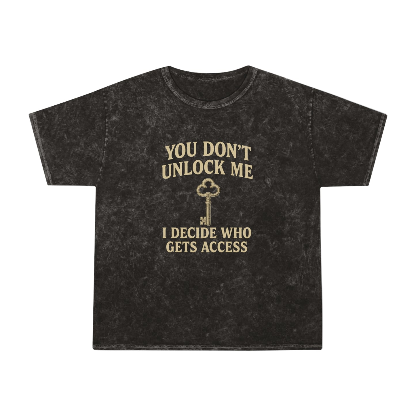 You Don't Unlock me - Mineral Wash T-Shirt - Brazilian Folk Magik