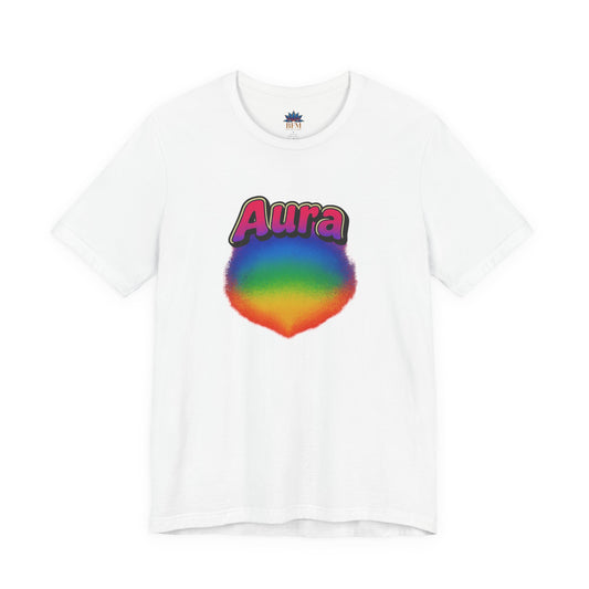 Aura Rainbow Retro Tee