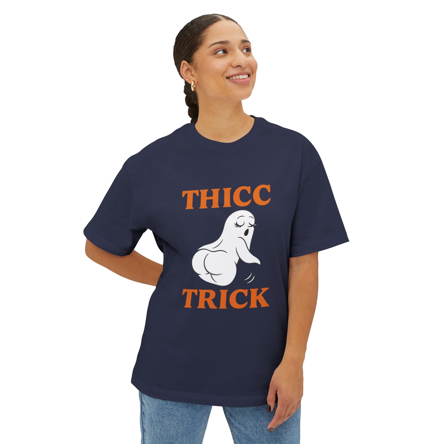 Thicc – Ghostly Humor Halloween T-Shirt