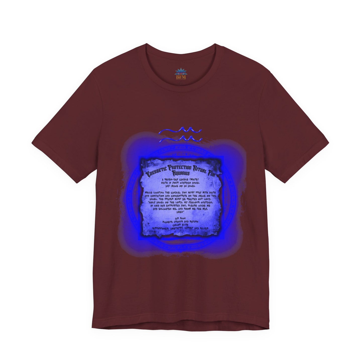 AQUARIUS ENERGETIC RITUAL TEES - Brazilian Folk Magik