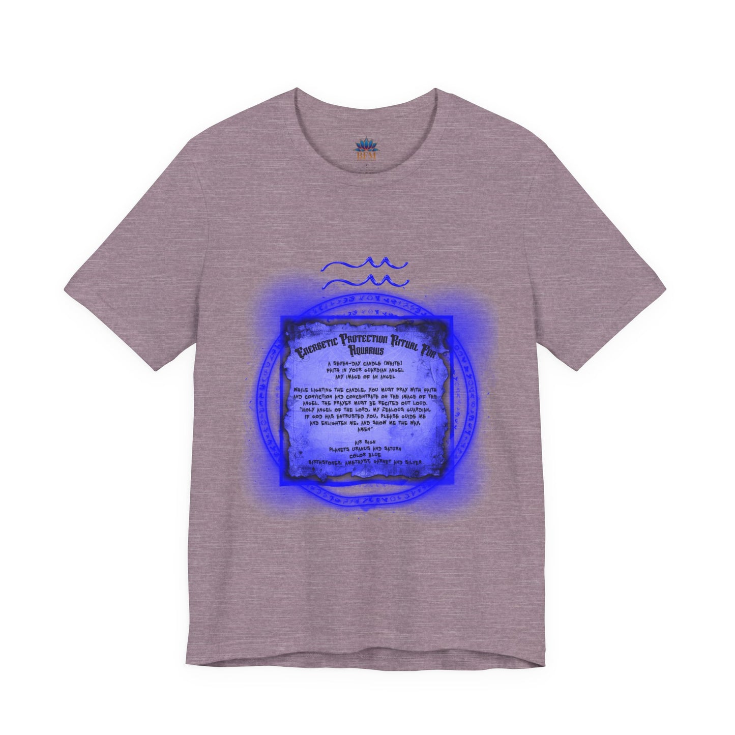 AQUARIUS ENERGETIC RITUAL TEES - Brazilian Folk Magik
