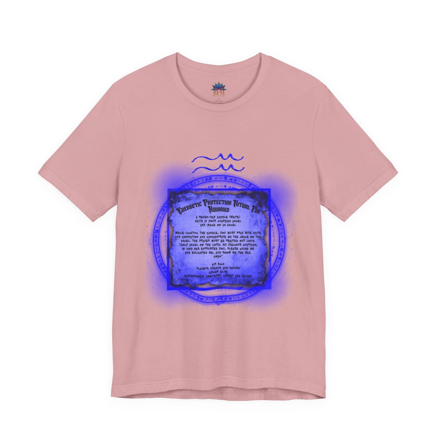 AQUARIUS ENERGETIC RITUAL TEES - Brazilian Folk Magik