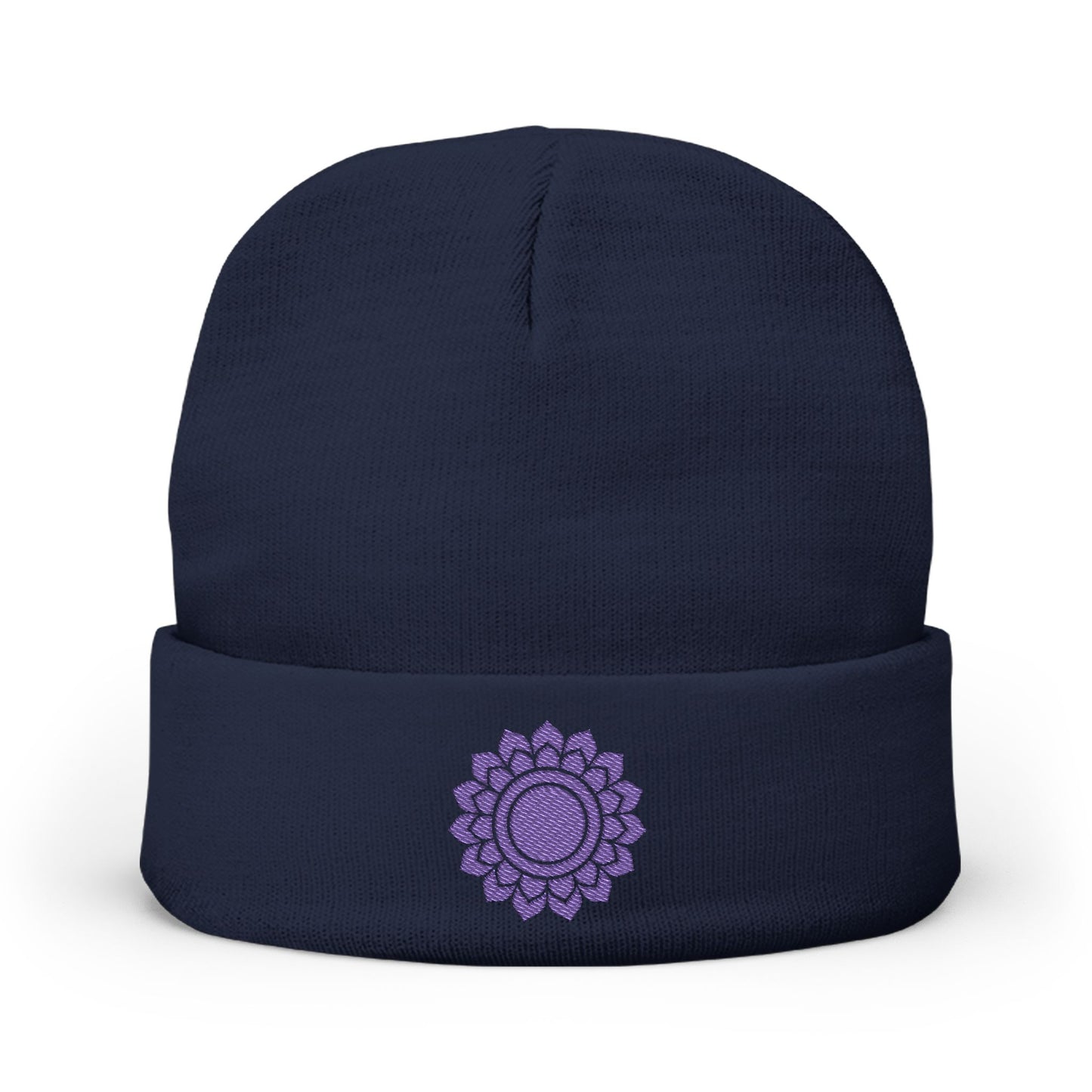 Boho Embroidered Knit Beanie Crown – ASCEND∆