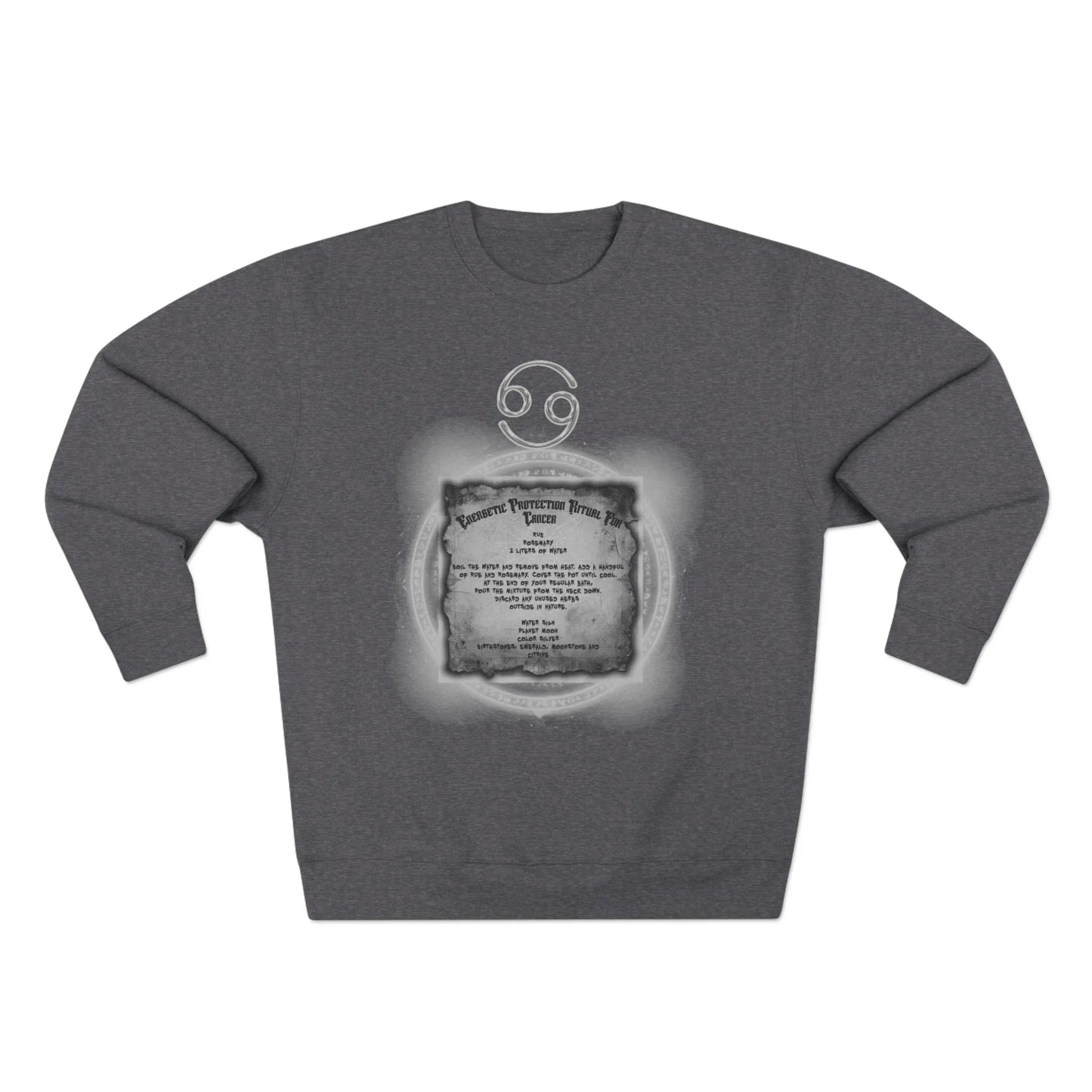 Cancer Protection Ritual Graphic Sweatshirt - Brazilian Folk Magik