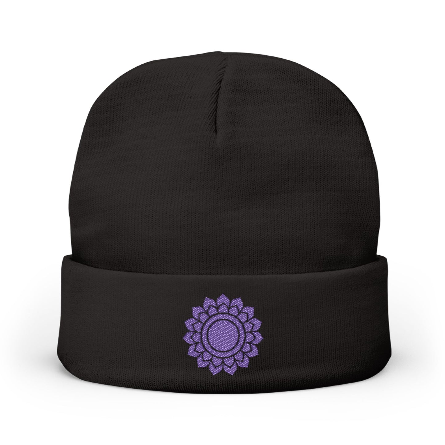 Boho Embroidered Knit Beanie Crown – ASCEND∆