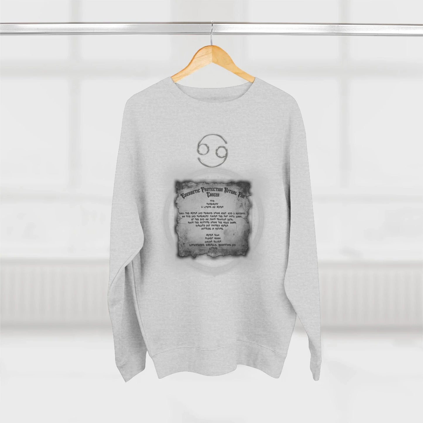 Cancer Protection Ritual Graphic Sweatshirt - Brazilian Folk Magik