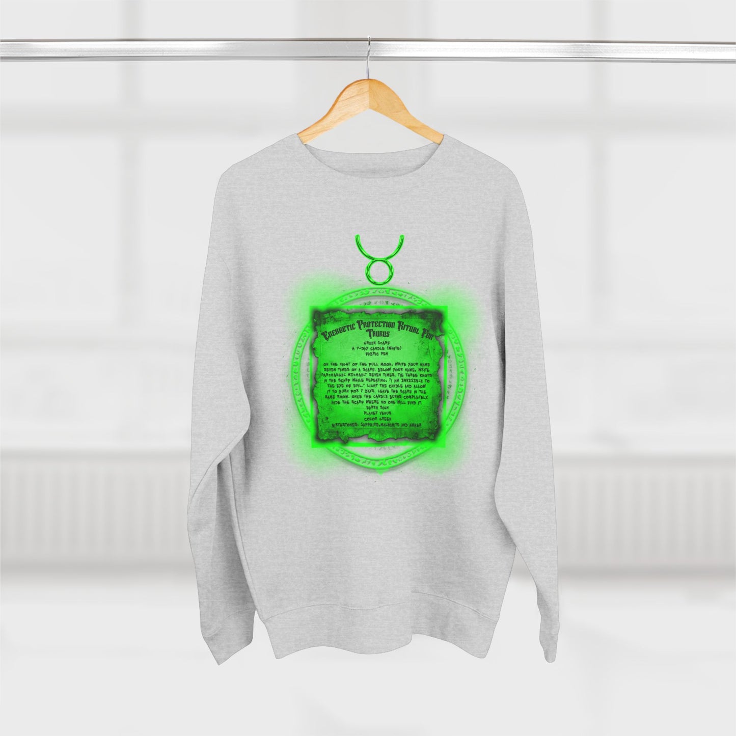 Taurus Protection Ritual Graphic Sweatsirt - Brazilian Folk Magik