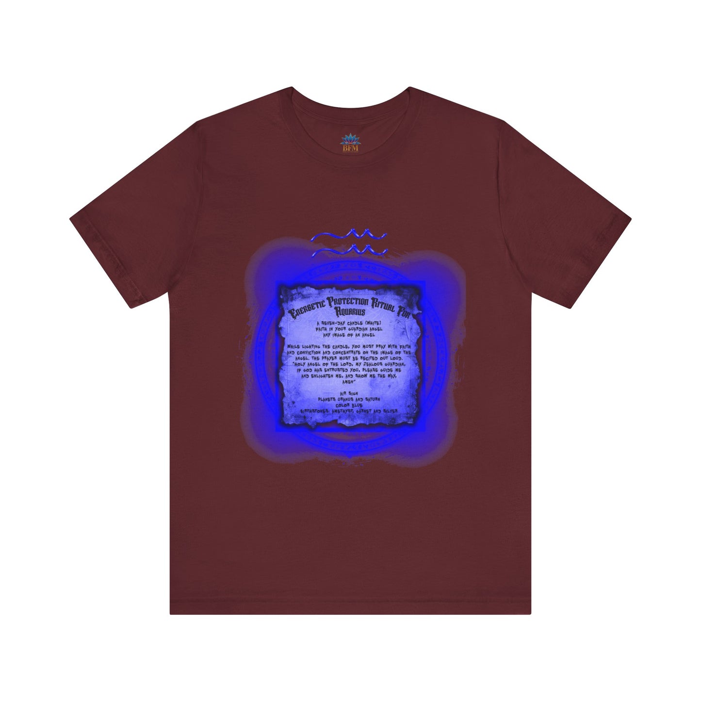 AQUARIUS ENERGETIC RITUAL TEES - Brazilian Folk Magik