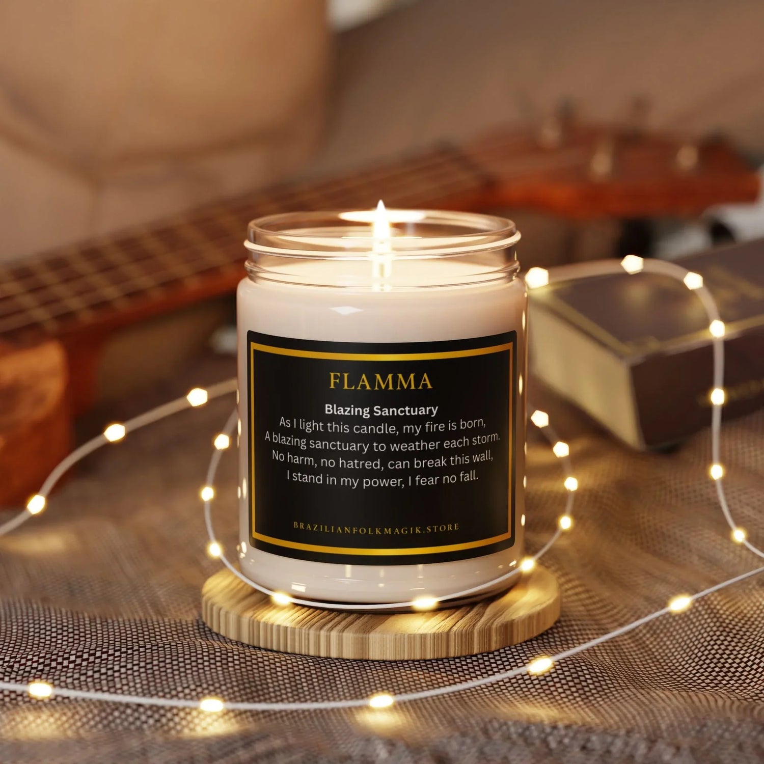 Flamma: Protection & Energy Cleansing Candles - Brazilian Folk Magik