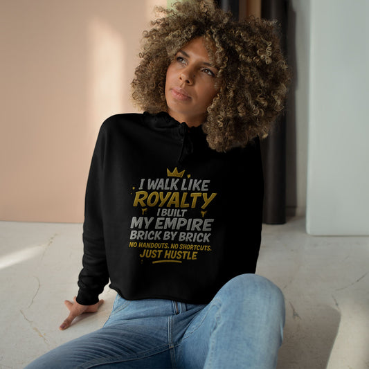 I Wasn’t Made to Fit In Crop  Hoodie