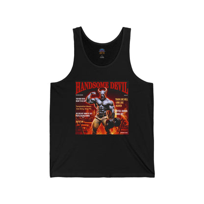 Handsome Devil Jersey Tank - Workout & Gym Apparel