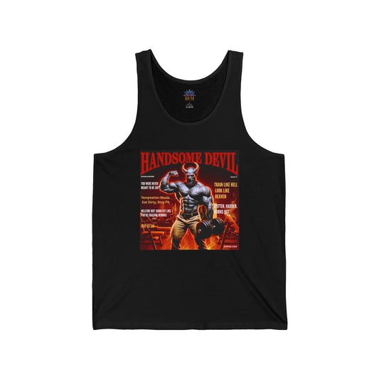 Handsome Devil Jersey Tank - Workout & Gym Apparel