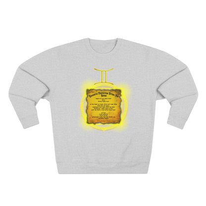 Gemini Protection Ritual Graphic Sweatshirt - Brazilian Folk Magik