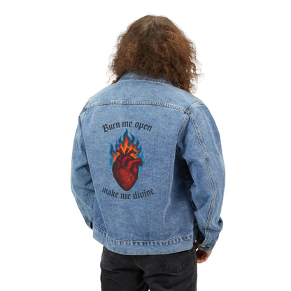 Lit Heart, Denim Jacket