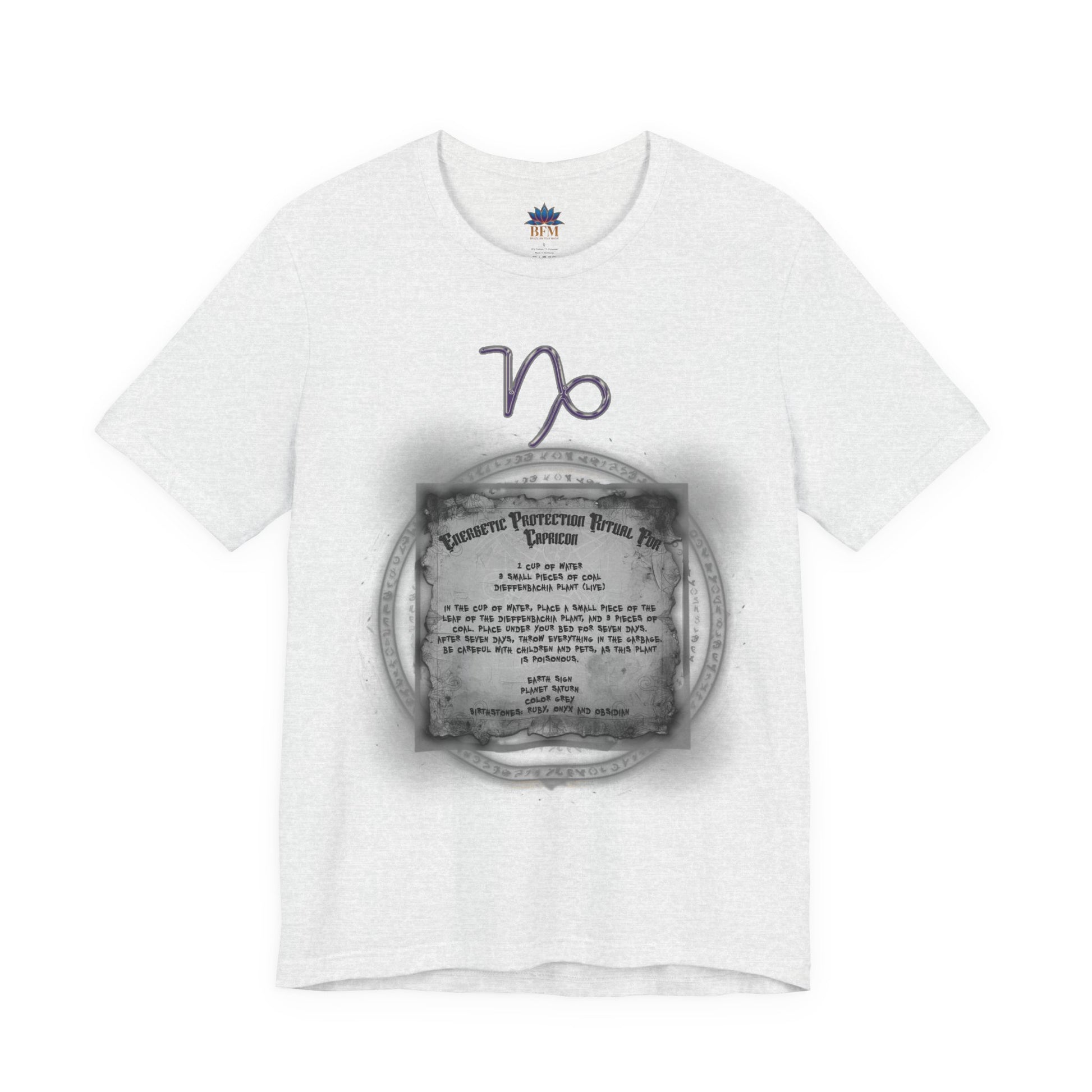 CAPRICORN ENERGETIC RITUAL TEE - Brazilian Folk Magik