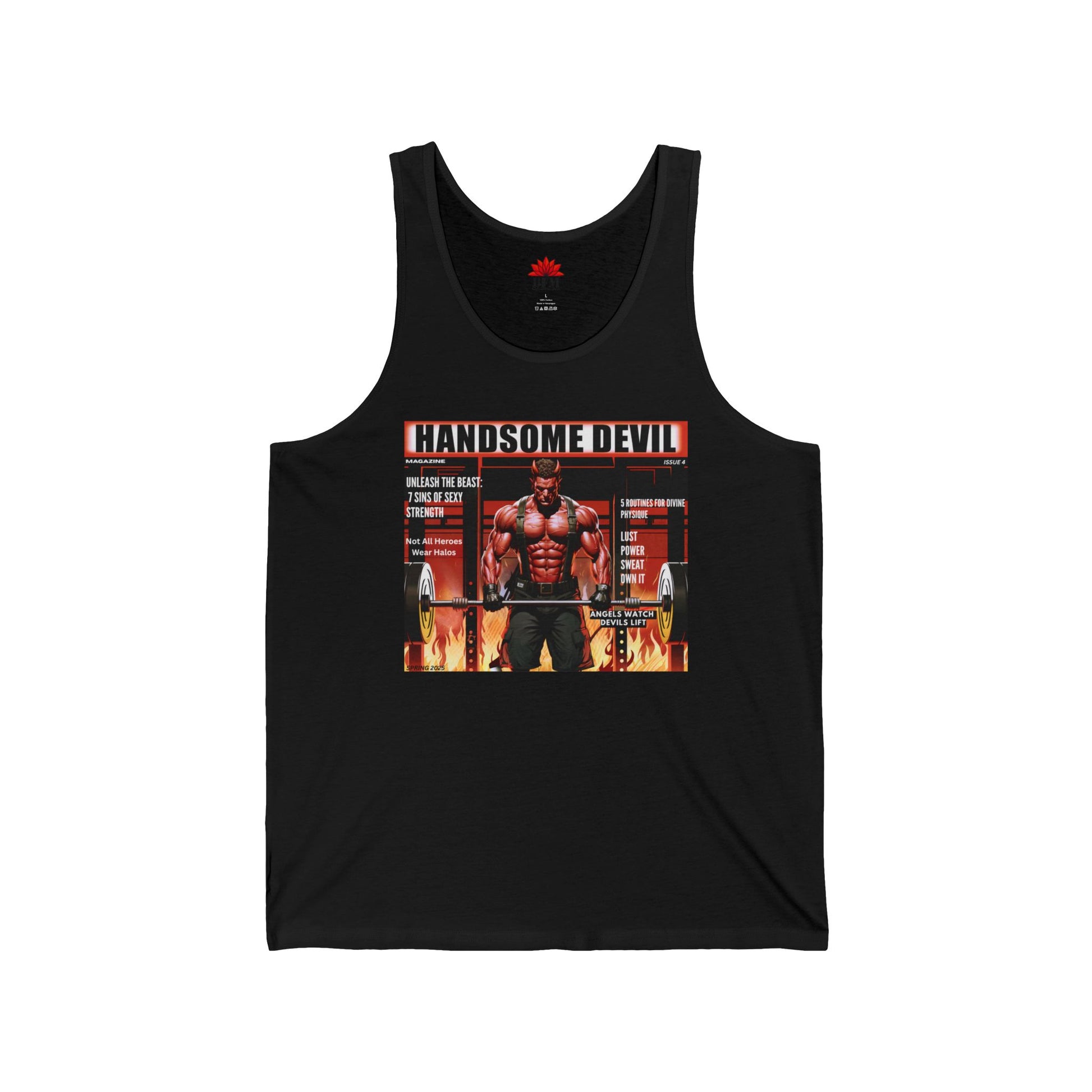 Handsome Devil Jersey Tank - Workout & Gym Apparel - Brazilian Folk Magik