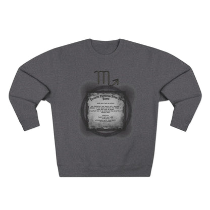 Scorpio Protection Ritual Graphic Sweatshirt - Brazilian Folk Magik