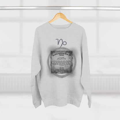 Capricorn Protection Ritual Graphic Sweatshirt - Brazilian Folk Magik