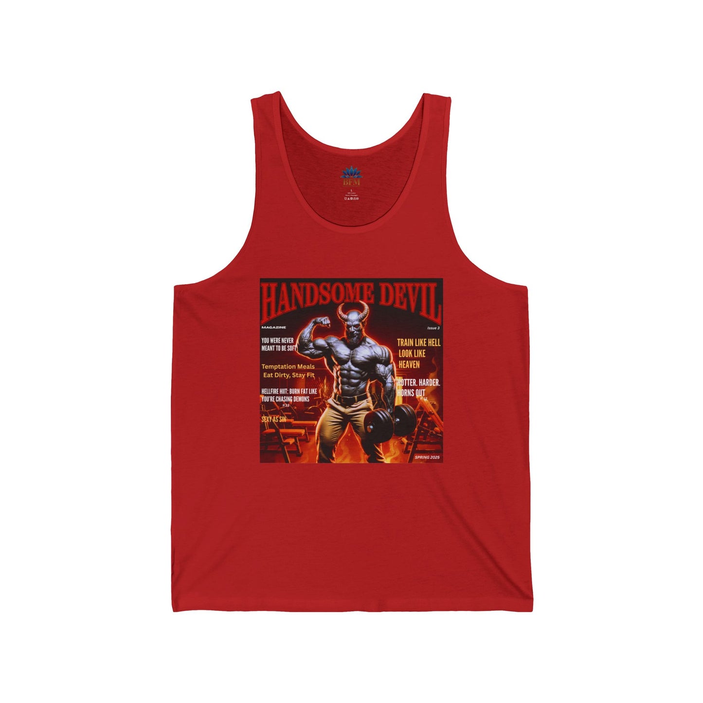 Handsome Devil Jersey Tank - Workout & Gym Apparel