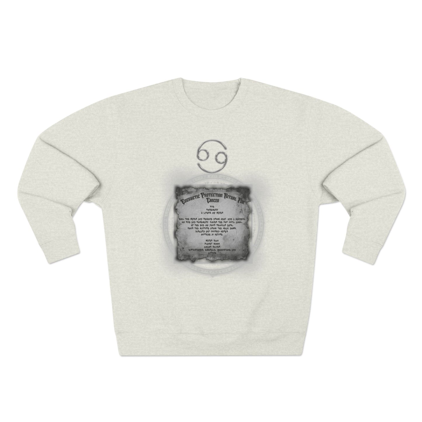 Cancer Protection Ritual Graphic Sweatshirt - Brazilian Folk Magik