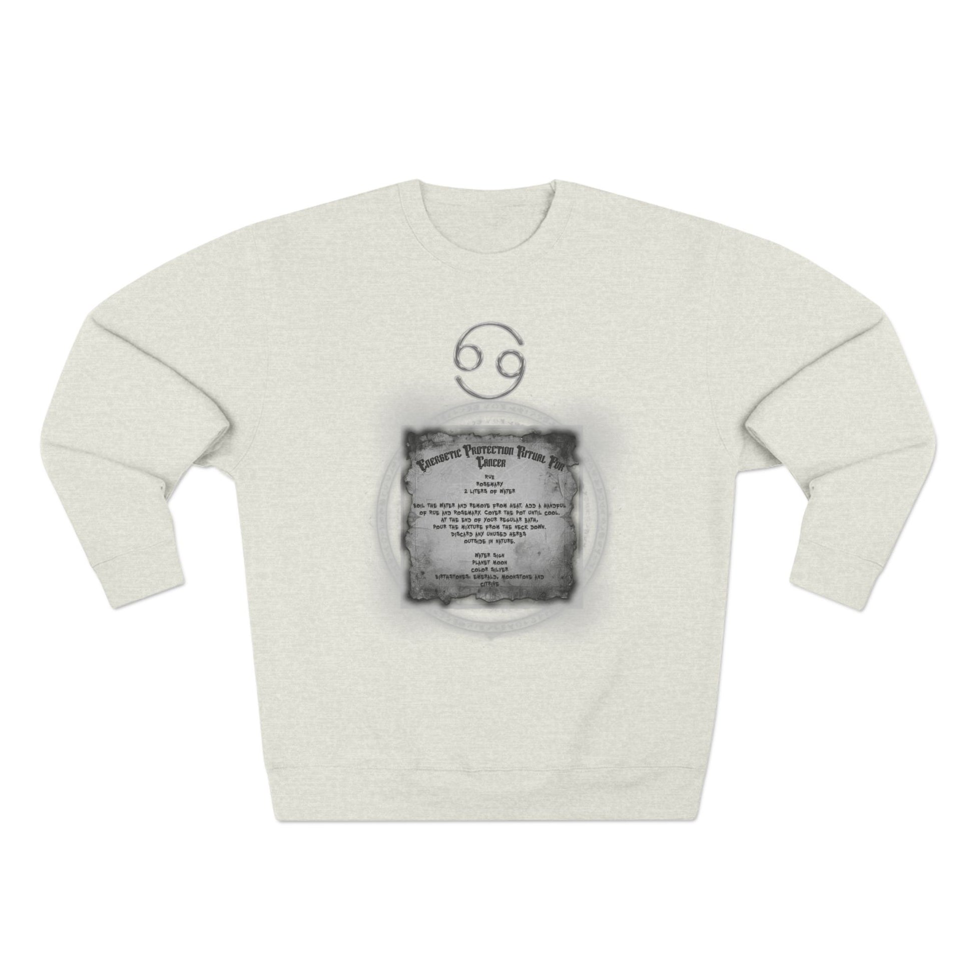 Cancer Protection Ritual Graphic Sweatshirt - Brazilian Folk Magik