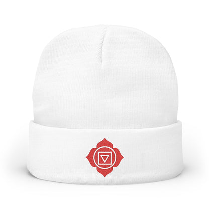 Boho Embroidered Knit Beanie Root – GROUND∆D