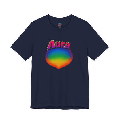 Aura Rainbow Retro Tee