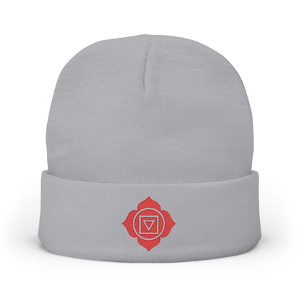 Boho Embroidered Knit Beanie Root – GROUND∆D