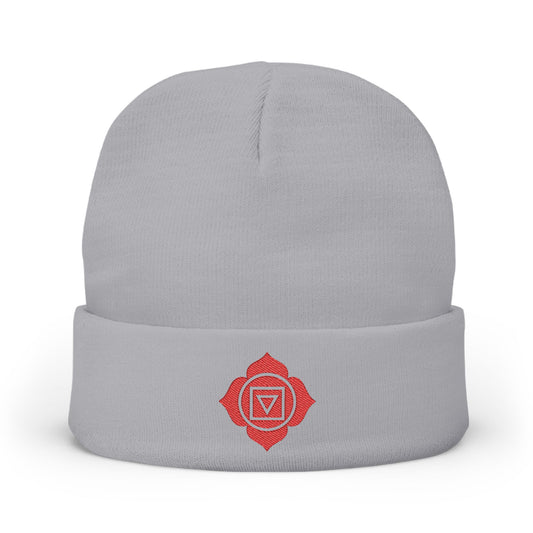 Boho Embroidered Knit Beanie Root – GROUND∆D
