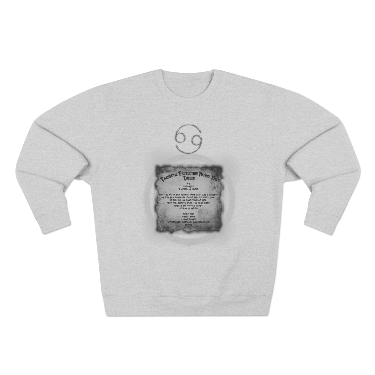 Cancer Protection Ritual Graphic Sweatshirt - Brazilian Folk Magik