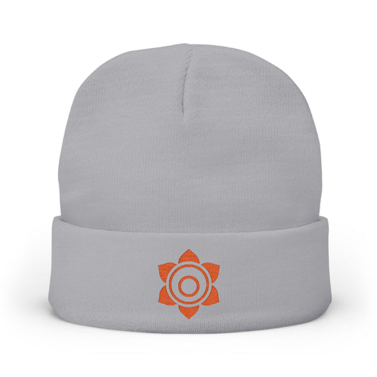 Boho Embroidered Knit Beanie Sacral – FL∆ME