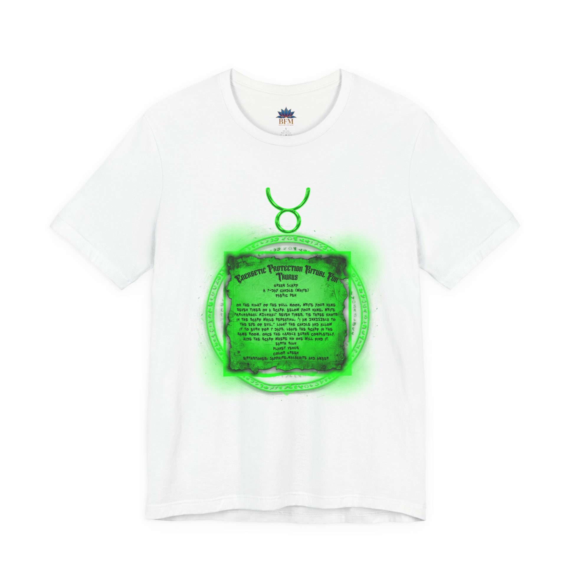 TAURUS ENERGETIC RITUAL TEE - Brazilian Folk Magik