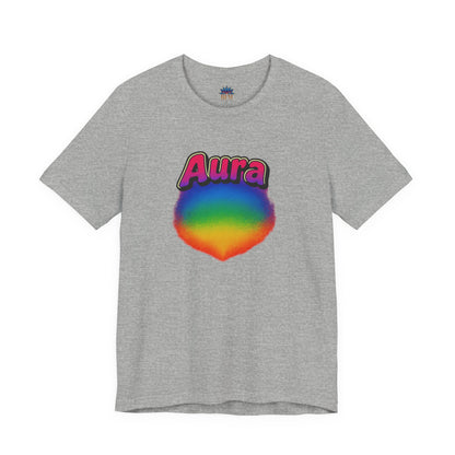 Aura Rainbow Retro Tee