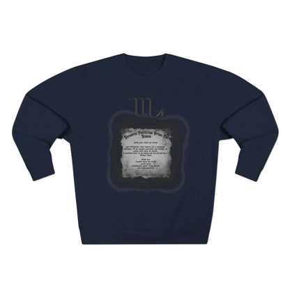 Scorpio Protection Ritual Graphic Sweatshirt - Brazilian Folk Magik