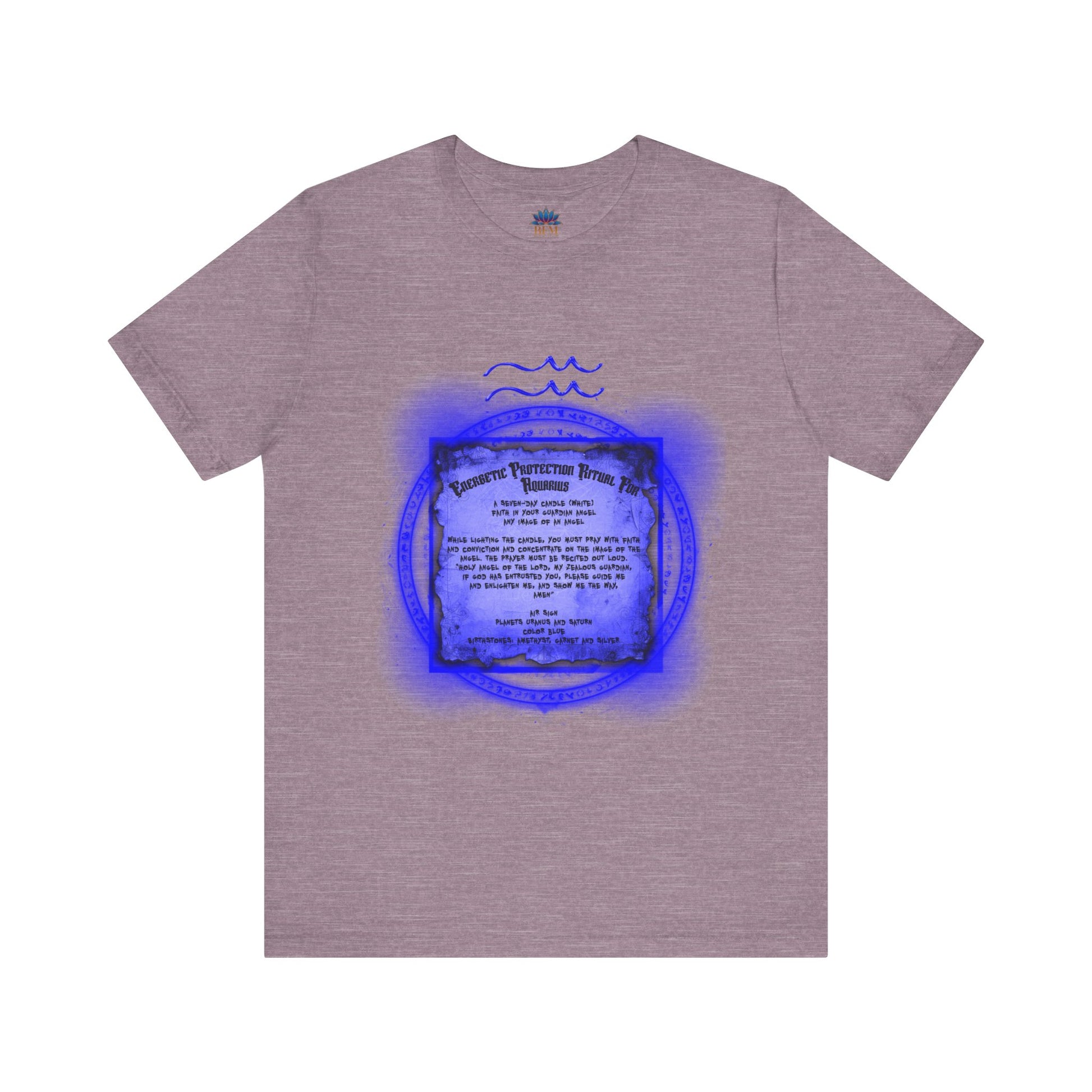AQUARIUS ENERGETIC RITUAL TEES - Brazilian Folk Magik